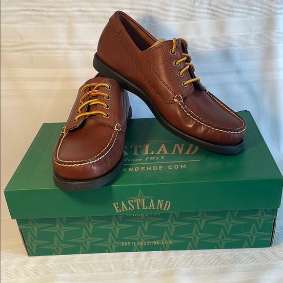 Eastland Other - Eastland Men's Brown Leather Shoes Eastland Falmouth Boat Shoe size 8.5